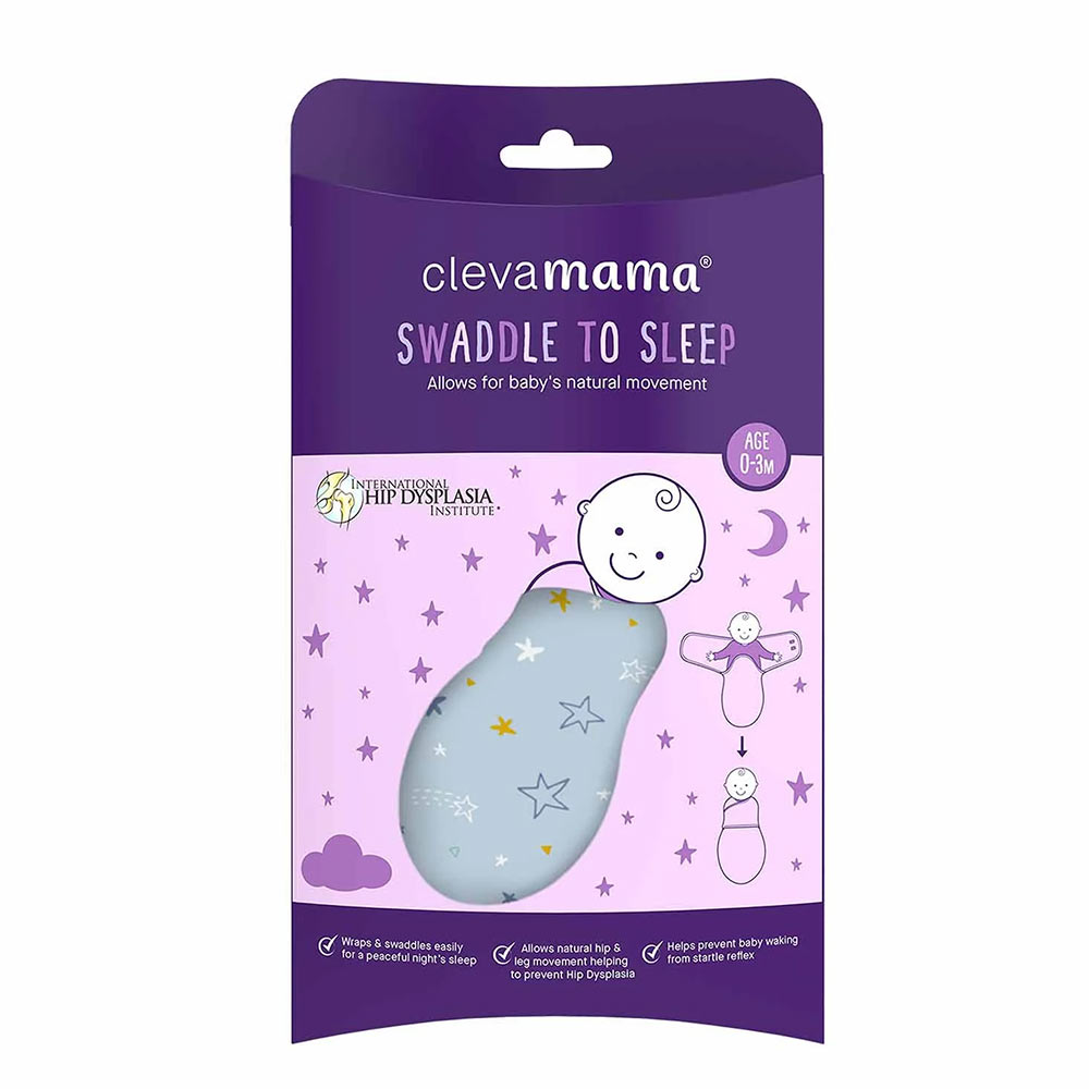 Sistem Înfășare Clevamama 0-3 luni, Bumbac 100% - imagine 5