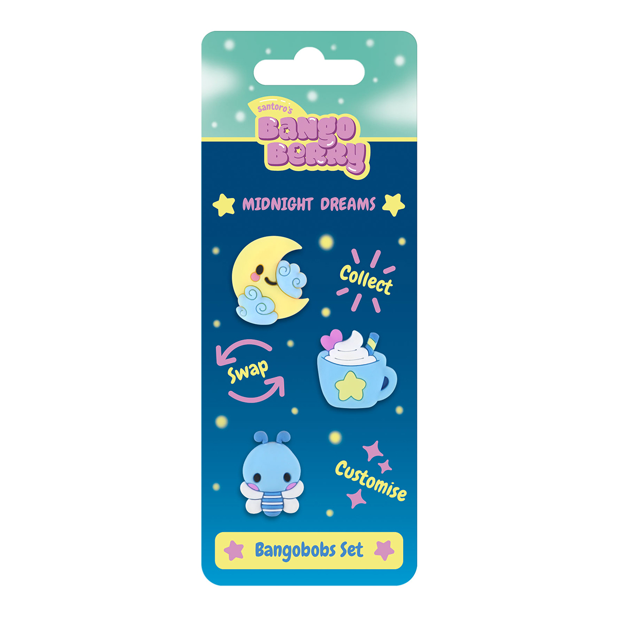 Set 3 Pinuri Bangobobs Midnight Dreams Bangoberry