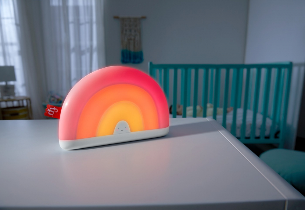 Lampa Muzicala Fisher-Price Soothe & Glow Rainbow - imagine 3