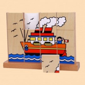 Puzzle Vertical Vaporul Heutink - Dezvoltare Abilități - imagine 2