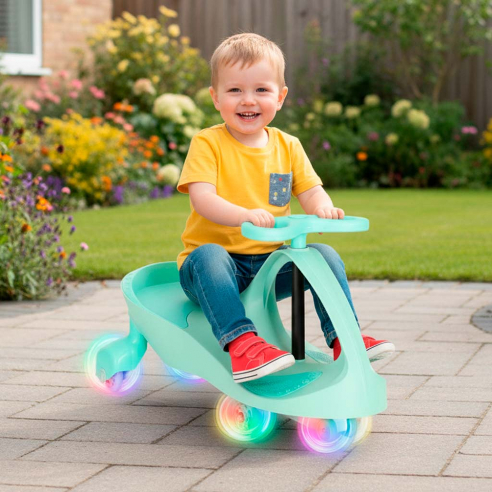 Plasmacar Ikonka Pastel Mint cu LED, 50 kg - imagine 7