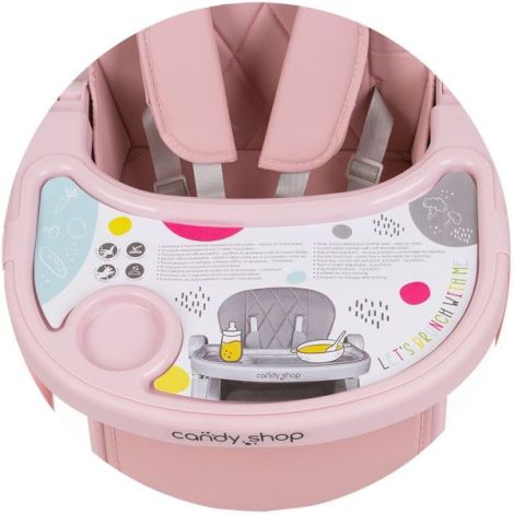 Scaun masă Chipolino Candy Shop Flamingo reglabil - imagine 8