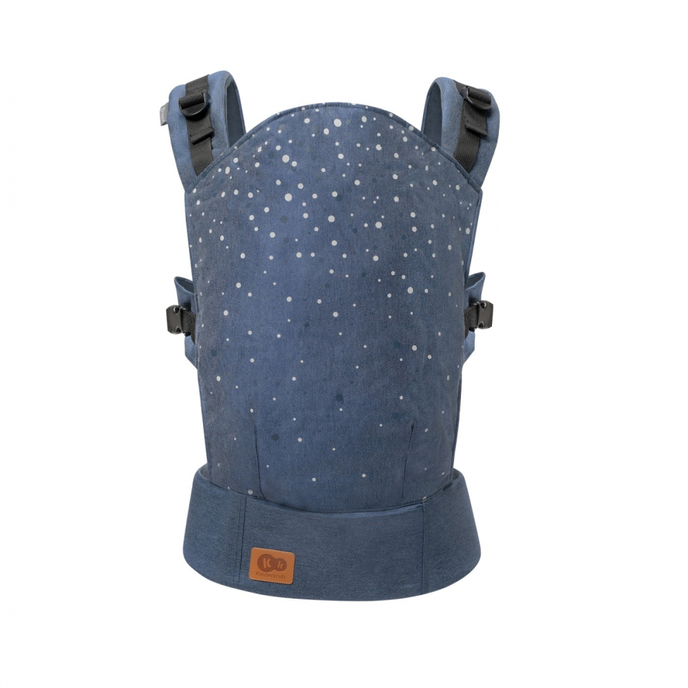 Marsupiu Kinderkraft Nino, Confetti Denim, pana la 20 kg - imagine 6