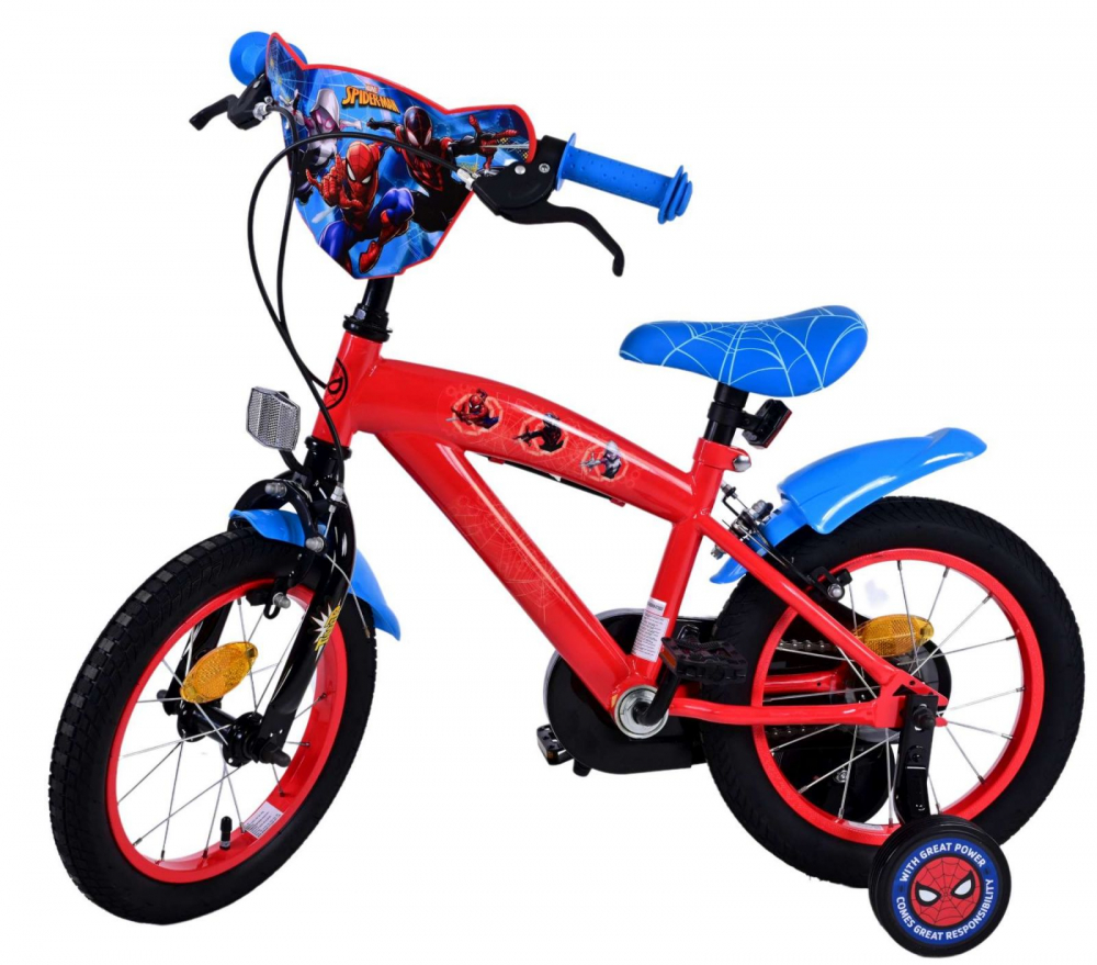 Bicicleta EL Spiderman 14" Eandl Cycles - imagine 10