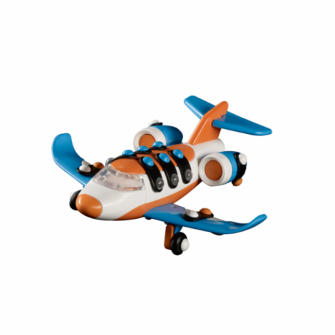 Jucărie Construit Mic-o-Mic Business Jet 3D