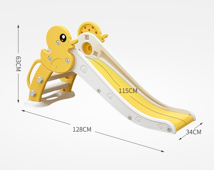 Tobogan Nichiduta Duck Yellow, 1 An+ - imagine 6