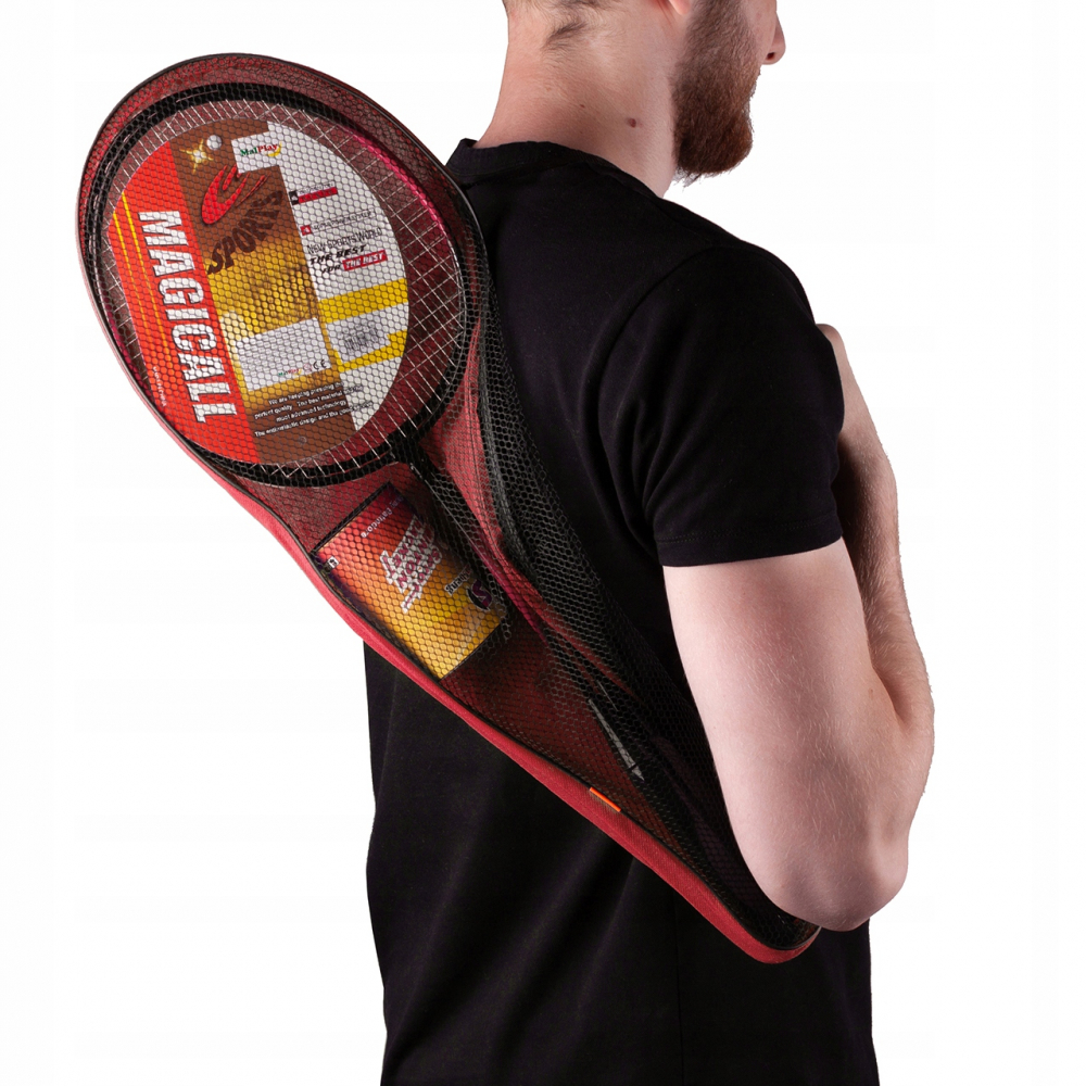 Malplay Set Badminton Red - Joc Exterior Perfect - imagine 6