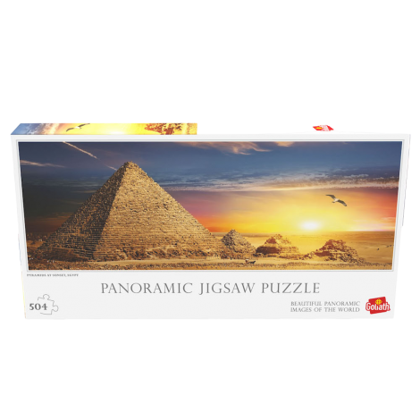 Puzzle Piramidele Egiptene 504 piese Goliath