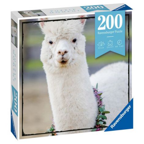 Puzzle Alpaca 200 Piese Ravensburger, Relaxare