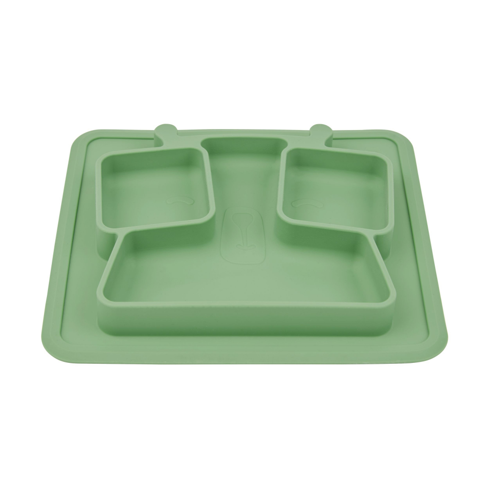 Tava Anti-alunecare Badabulle, 3 Compartimente - imagine 6