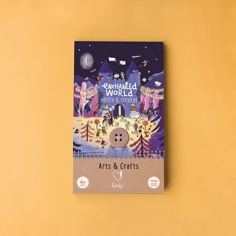 O lume bizara - Poster Stickere Creativ | Londji
