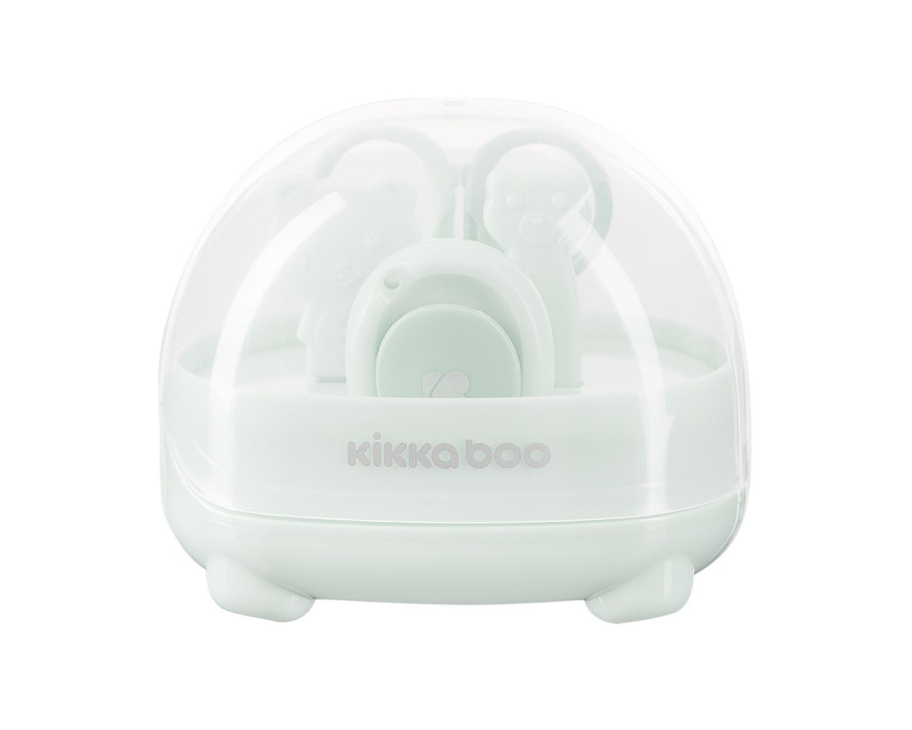 Set Manichiură 4 piese KikkaBoo Bear Mint - imagine 2
