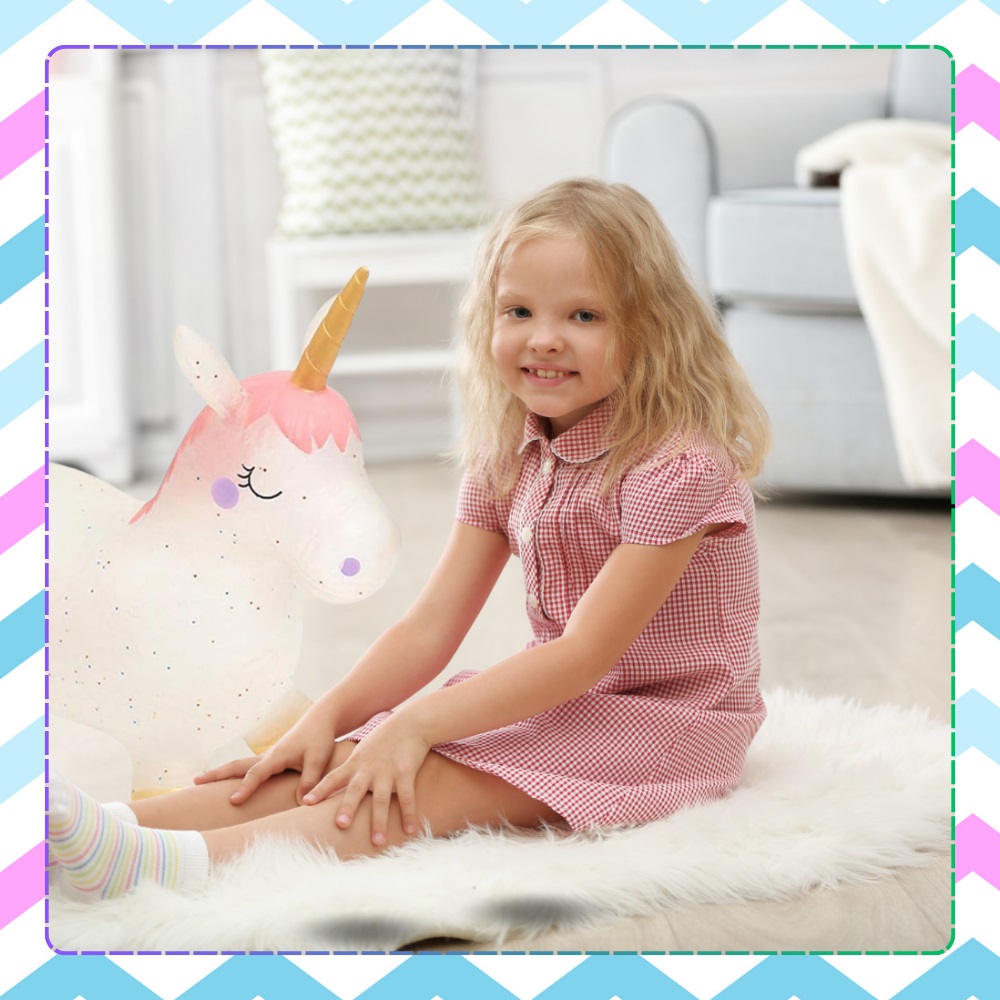 Jumper Unicorn NiceKids cu pompă | Jucărie exterior - imagine 2