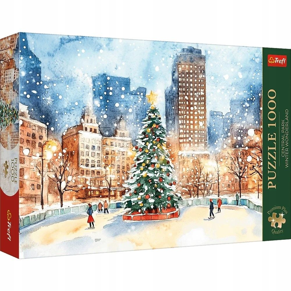 Puzzle Trefl 1000 Premium - Central Park de Iarnă