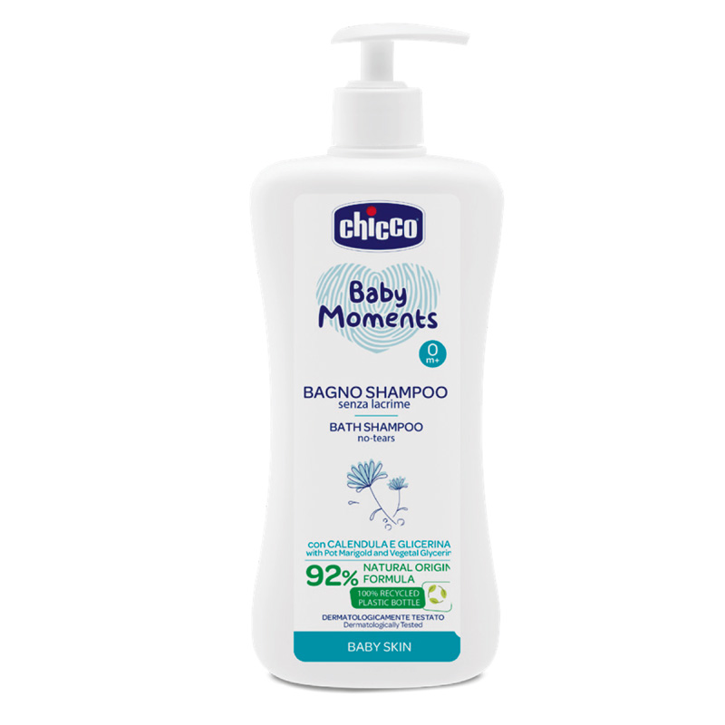 Gel 2 în 1 Chicco 0+ fără lacrimi, 750 ml
