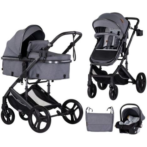 Carucior Chipolino Amore 3 in 1 Cloud Grey