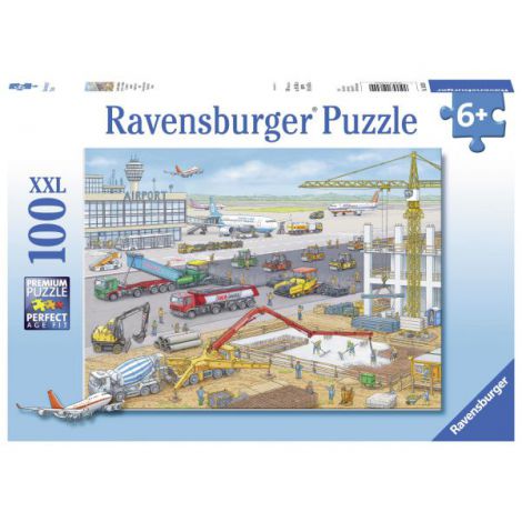 Puzzle Santier Aeroport, 100 Piese, Ravensburger - imagine 2