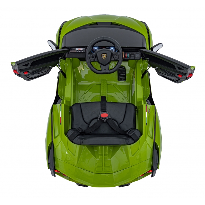 Mașinuță Electrică Lamborghini Sian Verde 106W - imagine 5