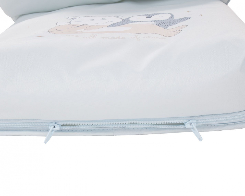Saculet iarna Polar Friends Kikkaboo Blue - imagine 3