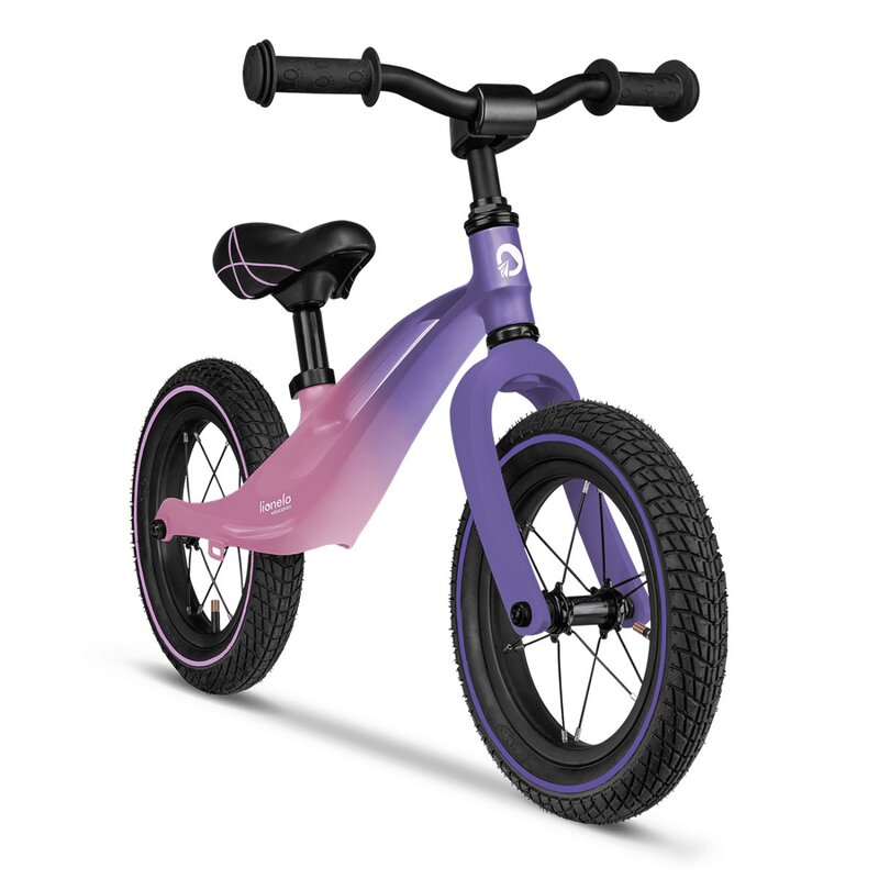 Bicicleta Lionelo Bart Air 12", Magneziu, Roz Violet - imagine 3