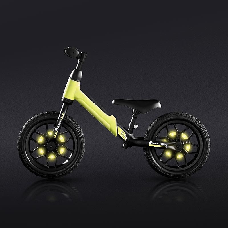Bicicletă Balance QPlay Spark Verde 12" - imagine 2