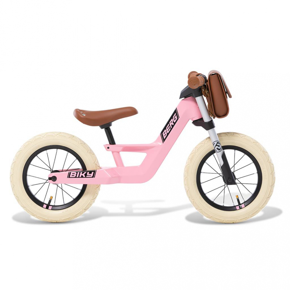 Berg Biky Retro Pink 12" Bicicleta Fara Pedale - imagine 3