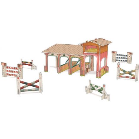 Set Poney Club Papo - 4 Figurine & Boxă Inclusă - imagine 6