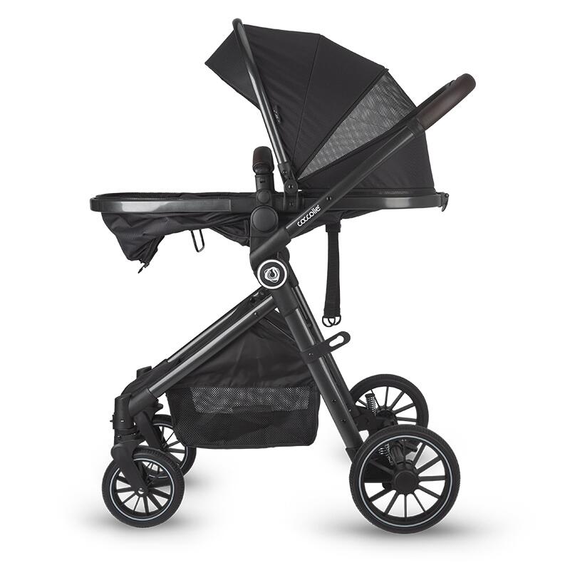 Carucior 3in1 Coccolle Ago | Cadru Aluminiu, Scoica Auto - imagine 5