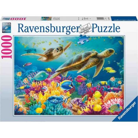 Puzzle Lumea Subacvatica 1000 Piese Ravensburger - imagine 2