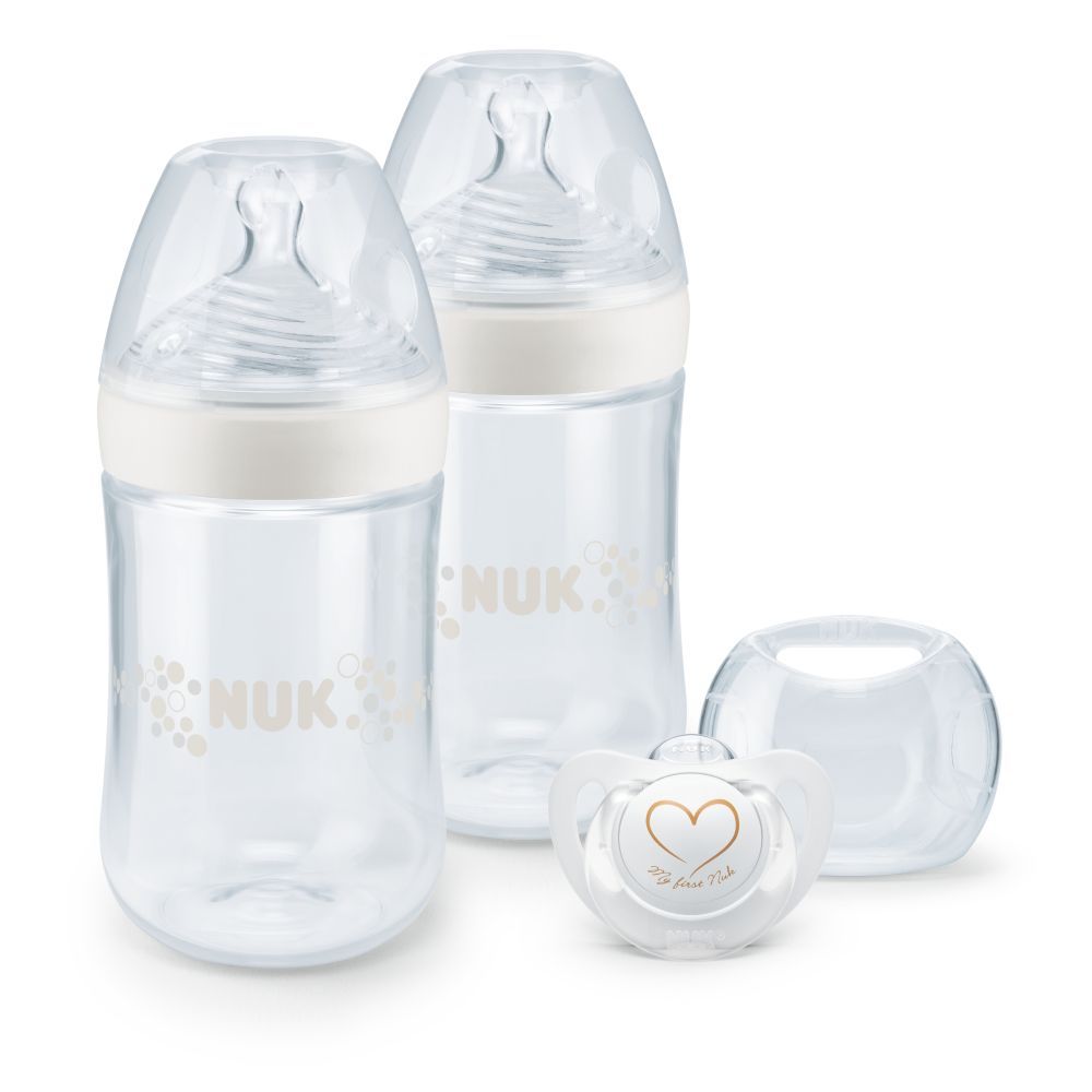 Set Nuk Nature Sense Start Twin Alb, Nou-Născut - imagine 2
