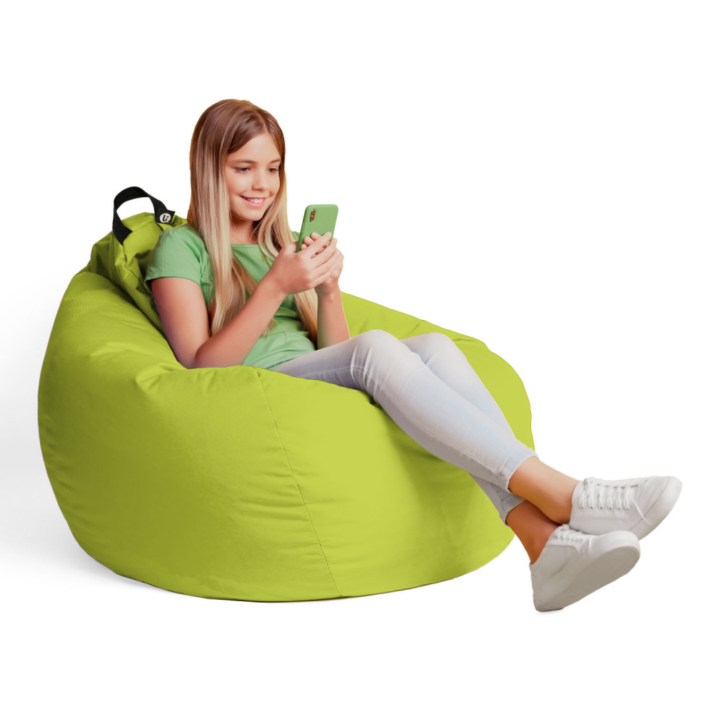 Fotoliu Puf Updeco Chroma Green XL Relaxare - imagine 2