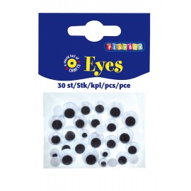 Ochisori din plastic Playbox 30 buc, Multicolor