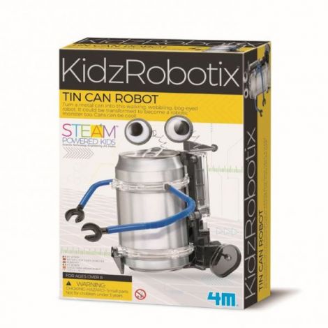 Kit Robot Tin Can 4M - Educativ STEM