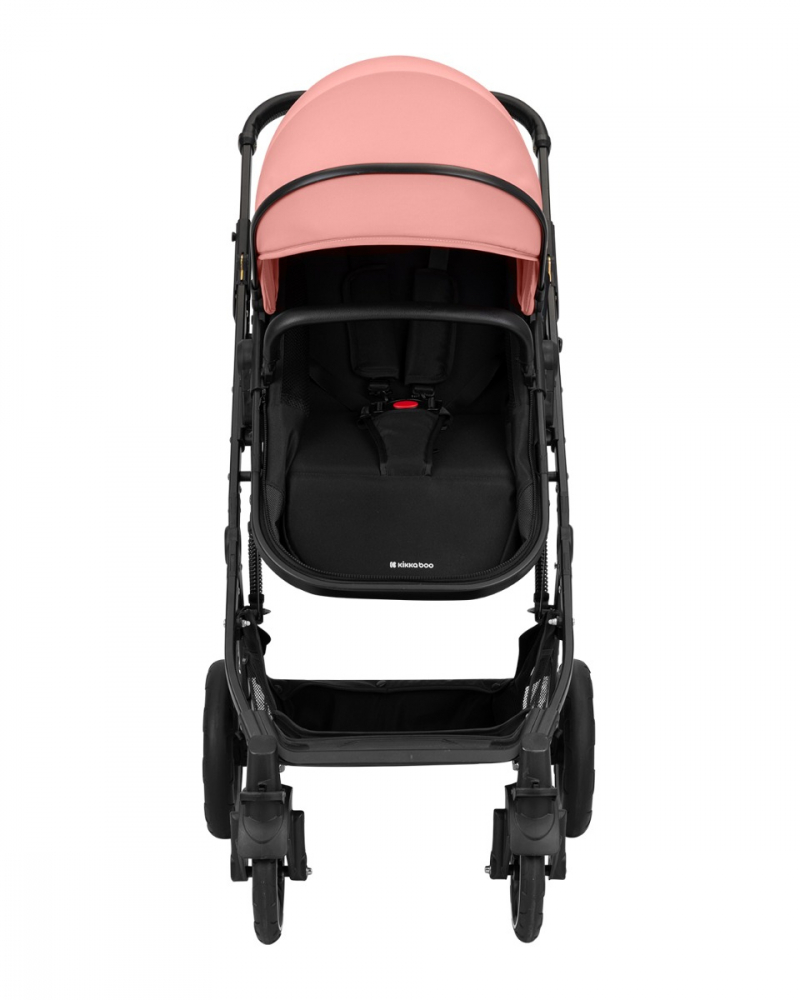 Carucior Transformabil 3 in 1 KikkaBoo Alba Pink - imagine 3
