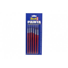 Set 6 pensule Revell Painta Standard, machete