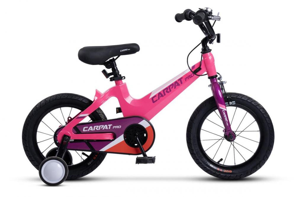 Carpat PRO Bicicleta 16" Copii 4-6 Ani Roz