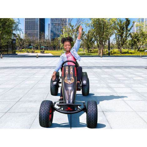 Kart Hot Rod BF1 Dino - Negru, Frână Pedale - imagine 10