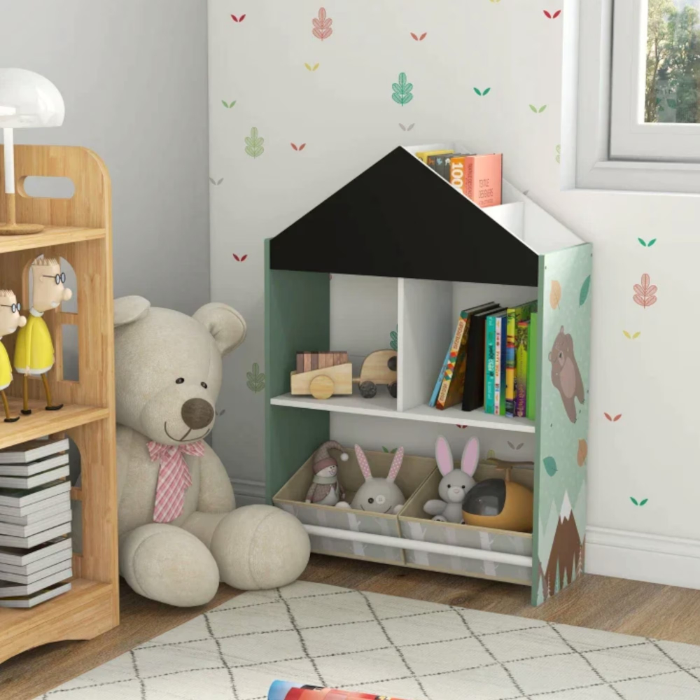 Organizator lemn Ginger Home cu tabla Forest - imagine 8