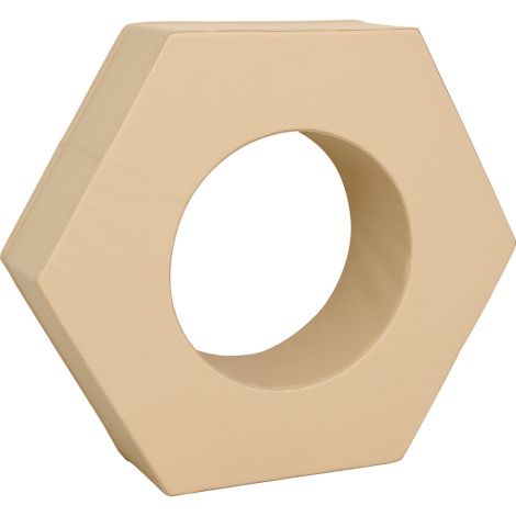 Hexagon Gimnastică Moje Bambino | Bej 120x30cm