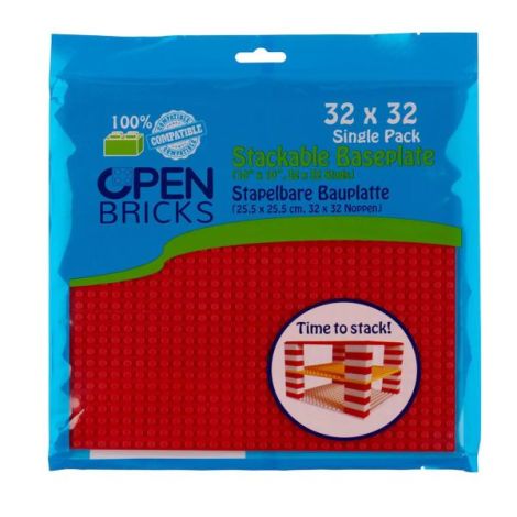 Placă Rosie 32x32 Open Brick - Conectare Universală