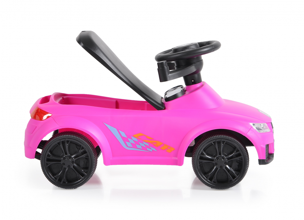 Moni Victory 2in1 Pink Mășinuță Copii cu Mâner - imagine 7