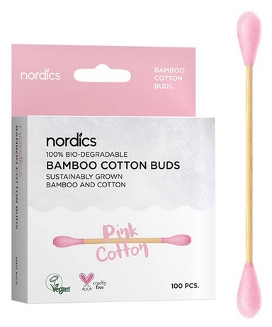 Bețișoare Bambus Nordics 100buc Eco