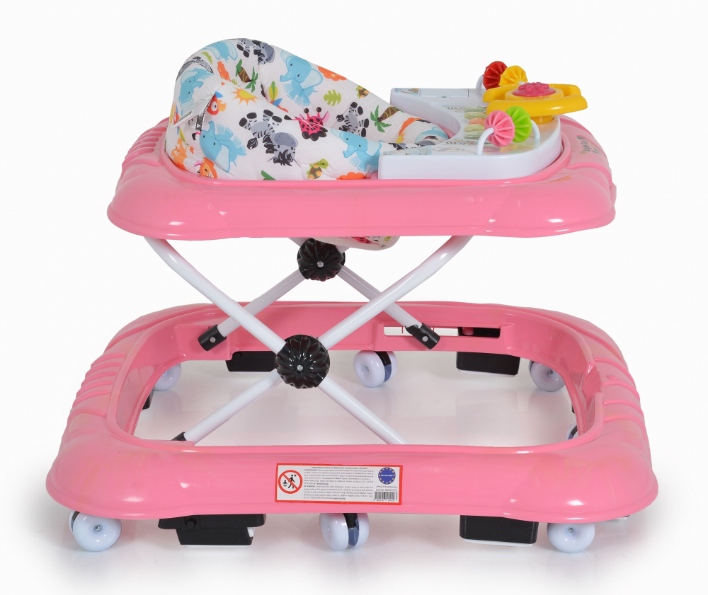 Premergator Moni Jungle Pink cu jucarii interactive - imagine 2