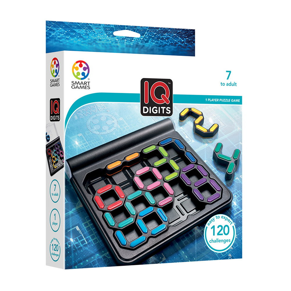 Smart Games IQ Digits - Joc Logică 7+ ani