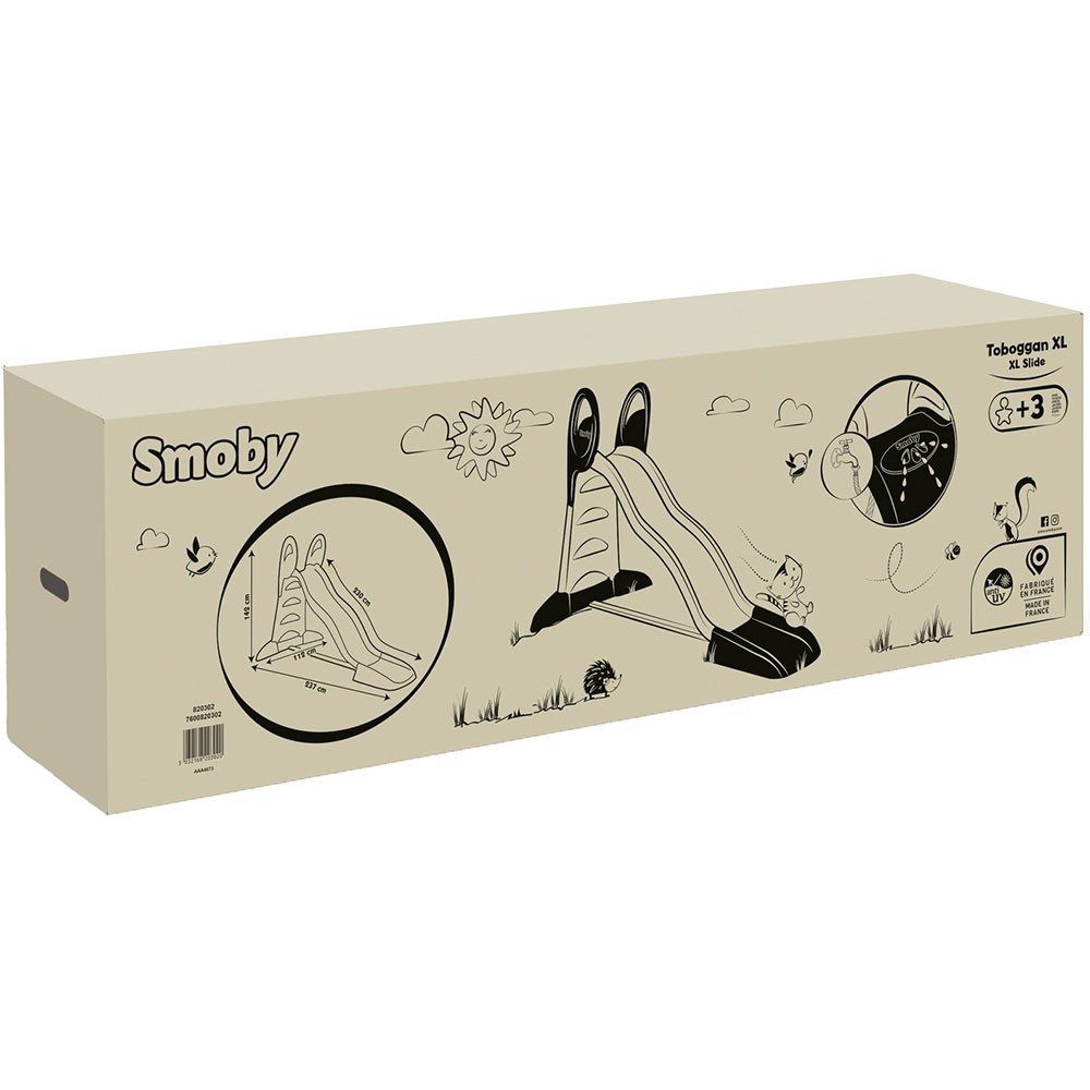 Tobogan Smoby XL Verde cu Albastru - Exterior - imagine 2
