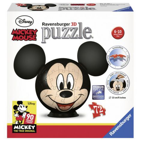 Puzzle 3D Mickey Mouse 72 Piese Ravensburger - imagine 2