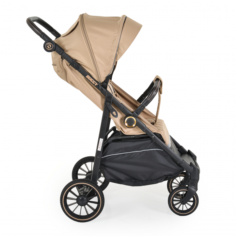 Moni Buggy Bej - Carucior 0-22kg Reglabil - imagine 6
