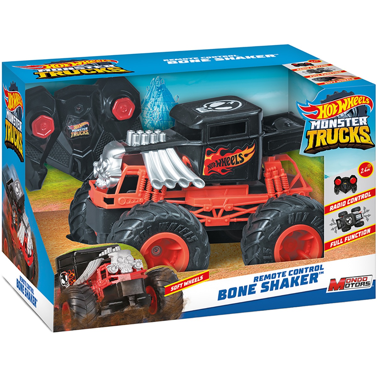 Hot Wheels Bone Shaker RC Monster Truck