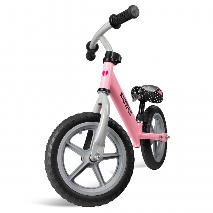 Kidwell Rebel Pink 12" - Bicicletă fără pedale ușoară