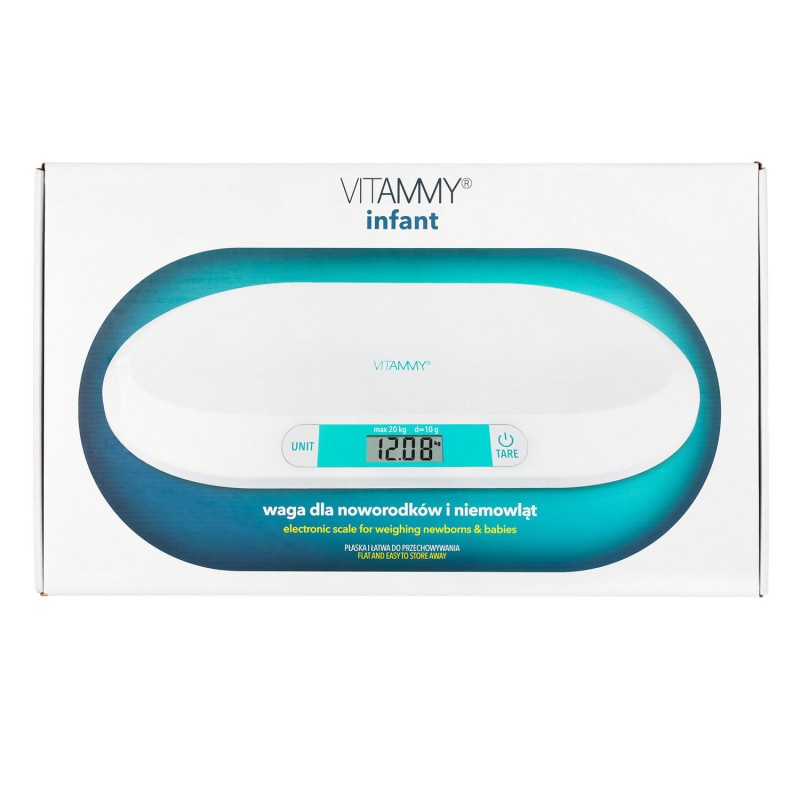 Cantar Electronic Vitammy Infant cu LCD pentru Bebelusi - imagine 4